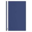 Dohe Dosier con Fastener - Tamaño Folio - Cubierta Transparente y Trasera Opaca - Fabricado en Polipropileno