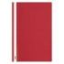 Dohe Dosier con Fastener de Polipropileno - Tamaño Folio - Cubierta Transparente y Trasera Opaca - Ideal para Organizar Document
