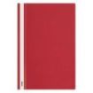 Dohe Dosier con Fastener de Polipropileno - Tamaño Folio - Cubierta Transparente y Trasera Opaca - Ideal para Organizar Document