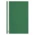 Dohe Dosier con Fastener de Polipropileno - Tamaño Folio - Cubierta Transparente y Trasera Opaca - Ideal para Organizar Document