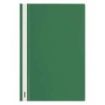 Dohe Dosier con Fastener de Polipropileno - Tamaño Folio - Cubierta Transparente y Trasera Opaca - Ideal para Organizar Document