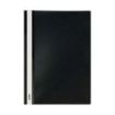 Dohe Dosier con Fastener de Polipropileno - Tamaño A4 - Cubierta Transparente y Trasera Opaca - Ideal para Organizar Documentos