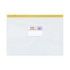Dohe Bolsa Zipper Apaisada PVC Transparente 150 Micras - Tamaño Folio - Apertura Superior - Cierre Zip Hermetico