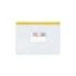 Dohe Bolsa Zipper Apaisada PVC Transparente 150 Micras - Tamaño A5 - Apertura Superior - Cierre Zip Hermetico