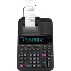 Casio DR-200R Calculadora Impresora de Sobremesa con Pantalla Grande de 12 Digitos - Impresion en 2 Colores - 4,4 Lineas por Seg