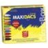 Alpino Maxidacs Economy Pack con 120 Ceras Blandas para Niños - Tamaño Extra Grande 120mm x 14mm - Etiqueta Anti-Manchas - Ideal