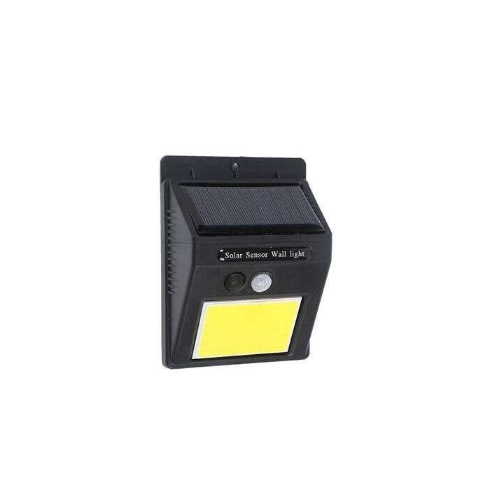 Elbat Aplique Led Solar - 110LM - Luz Fria 6500K - Sensor de movimiento - Bateria 1200mAh