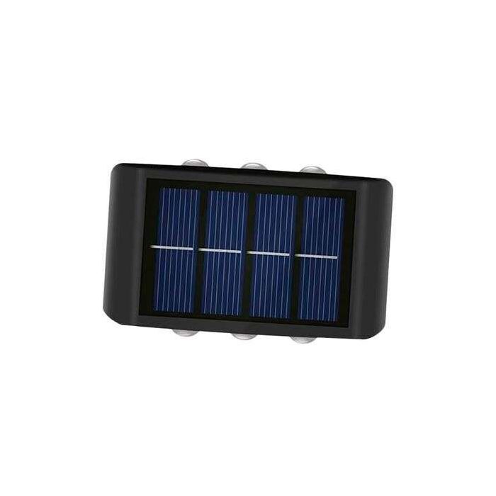 Elbat Aplique Solar LED 150lm - Panel Solar Integrado 2V, 150mAh - Bateria 1.2V, 600mAh