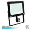 Elbat Foco LED de 50W - Potencia: 50W - Lumenes: 5400 - Sensor de Movimiento - 6.500K Luz Fria - 30.000 - 50.000 Horas de Vida -