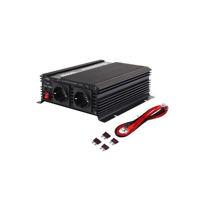 Elbat Convertidor de Corriente 1000W - Color Negro