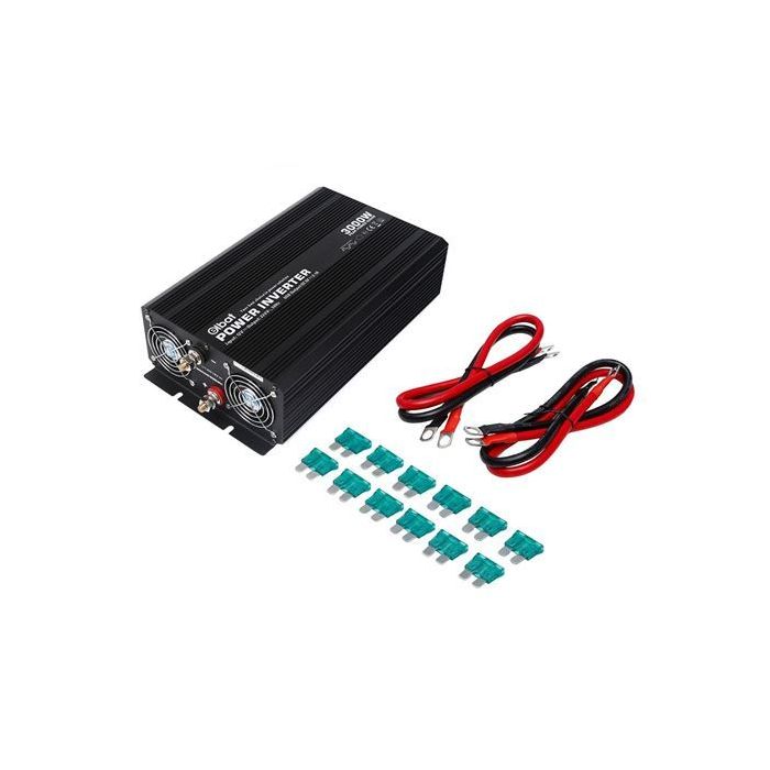 Elbat Convertidor de Corriente 3000W - Color Negro