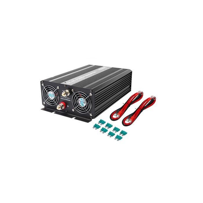 Elbat Convertidor de Corriente Onda Pura 2000W - Color Negro