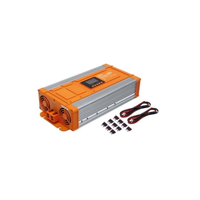 Elbat Convertidor de Corriente Onda Pura con Pantalla LCD 3000W - Color Varios