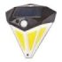 Elbat Aplique Led Solar - 200LM - Luz Fria 6500K - Sensor de movimiento - Bateria 1200mAh