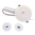 Elbat Luz de Emergencia Empotrable - 330 Lumens - 6000K - 2W - Luz Fria - 3 Horas de Autonomia - Bateria de Litio