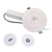 Elbat Luz de Emergencia Empotrable - 330 Lumens - 6000K - 2W - Luz Fria - 3 Horas de Autonomia - Bateria de Litio