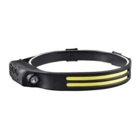 Elbat EB0575 Linterna de Cabeza LED 800Lm + 200Lm - 6500K - 4 Modos de Iluminacion - Sensor de Manos - Autonomia Hasta 8 Horas -
