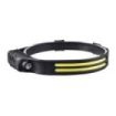 Elbat EB0575 Linterna de Cabeza LED 800Lm + 200Lm - 6500K - 4 Modos de Iluminacion - Sensor de Manos - Autonomia Hasta 8 Horas -