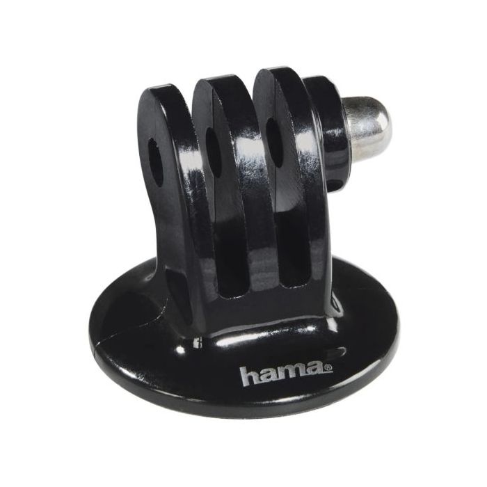 Hama Adaptador de Camara Deportiva para Tripode de 1/4 - Plastico - Ligero - Color Negro