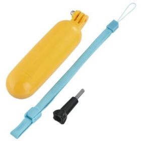 Hama Mango Flotante para Camara Deportiva - Alta Visibilidad - Plastico - Rosca Estandar - Color Amarillo