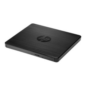 HP DVDRW F2B56AA Unidad Externa Grabadora y Lectora de CD/DVD - Diseño Ultrafino 9.5 mm - Conexion USB 2.0 Plug - Play - Compati
