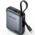 Vention Mini Powerbank de 10000mAh - Potencia de Salida hasta 35W - Cable USB-C Integrado - Power Delivery - Tecnologia PPS - Co