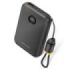 Vention Powerbank de 10000mAh - Potencia de Salida hasta 22.5W - USB-A - USB-C - Pantalla LED - Cable USB-C de 17cm - Apto para