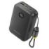 Vention Powerbank de 20000mAh - Potencia de Salida hasta 22.5W - USB-A - USB-C - Pantalla LED - Cable USB-C de 17cm - Apto para