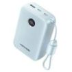 Vention Powerbank de 20000mAh - Potencia de Salida hasta 22.5W - USB-A - USB-C - Pantalla LED - Cable USB-C de 17cm - Apto para