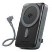Vention Powerbank de 10000mAh - Potencia de Salida hasta 25W - Cable USB-C Integrado - Entrada y Salida USB-C - Carga Inalambric