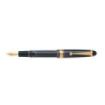 Pilot Custom 823 F Pluma Estilografica - Plumin de Oro de 14K - Cuerpo Negro Transparente - En Estuche de Regalo Individual con