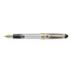 Pilot Custom 823 F Pluma Estilografica - Plumin de Oro de 14K - Cuerpo Transparente - En Estuche de Regalo Individual con un Tin