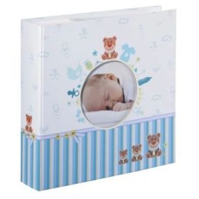 Hama Tim Album de Fotos - Capacidad para 200 Fotos 10x15cm - Insercion Lateral - Tapa Plastificada - 22.5x22cm - Multicolor