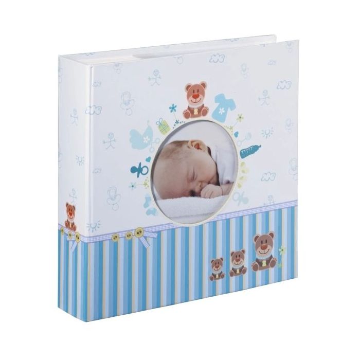Hama Tim Album de Fotos - Capacidad para 200 Fotos 10x15cm - Insercion Lateral - Tapa Plastificada - 22.5x22cm - Multicolor