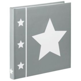 Hama Skies Album de Fotos - 60 Paginas Blancas - Tapa Plastificada - 30x30cm - Color Gris