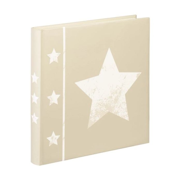 Hama Skies Album de Fotos - 60 Paginas Blancas - Tapa Plastificada - 30x30cm - Color Beige