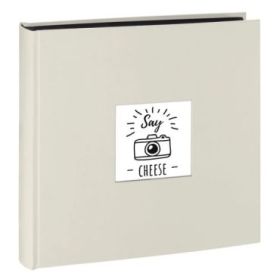 Hama Fine Art Album de Fotos - 100 Paginas Negras - Tapa de Papel - 30x30cm - Color Blanco