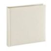 Hama Fine Art Album de Fotos - 80 Paginas Blancas - Tapa de Papel - 30x30cm - Color Beige