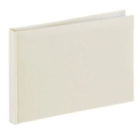 Hama Fine Art Album de Fotos - 36 Paginas Blancas - Tapa de Papel - 24x17cm - Color Beige