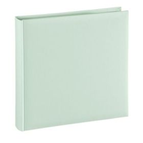 Hama Fine Art Album de Fotos - 80 Paginas Blancas - Tapa de Papel - 30x30cm - Color Verde Pastel