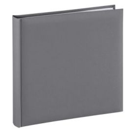 Hama Fine Art Album de Fotos - 80 Paginas Blancas - Tapa de Papel - 30x30cm - Color Gris