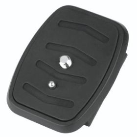 Hama Star 200 Soporte de Liberacion Rapida para Tripode - Tornillo de 1/4  - Plastico - 6.6x5.1cm - Color Negro