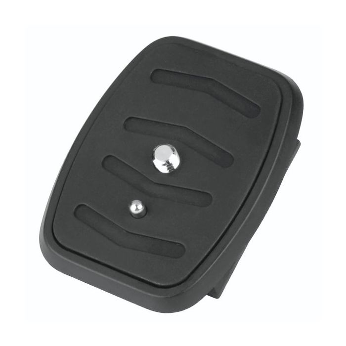 Hama Star 200 Soporte de Liberacion Rapida para Tripode - Tornillo de 1/4  - Plastico - 6.6x5.1cm - Color Negro