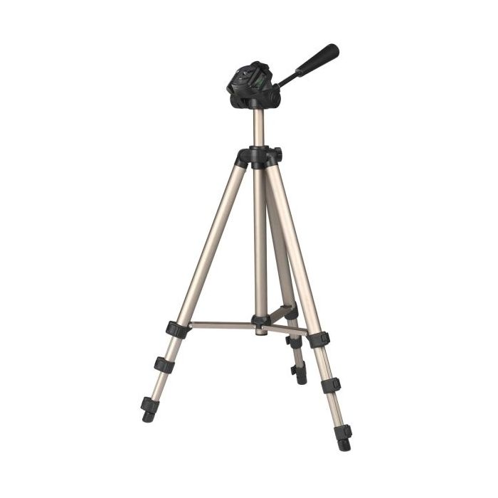 Hama Star 75 Tripode para Camara con Rosca 1/4  - Peso Max 2.5kg - Altura Ajustable hasta 125cm - Aluminio - Soporte de Liberaci