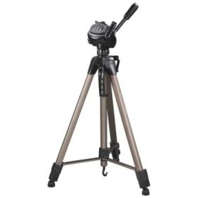 Hama Star 64 Tripode para Camara con Rosca 1/4  - Peso Max 4kg - Altura hasta 185cm - Manivela en Columna Central - Aluminio - S