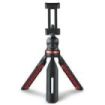 Hama Solid Tripode Mini para Smartphone y Camara - Peso Max 270g - Plegable - Altura Ajustable hasta 19cm - Plastico - Cabezal d