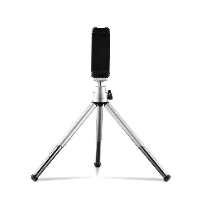Hama Fancy 2En1 Tripode Mini para Smartphone y Camara - Peso Max 300g - Altura Ajustable hasta 16cm - Plastico - Cabezal de Bola