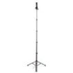 Hama Solid 160 2D Palo Selfie con Tripode - Disparador Bluetooth 5.3 - Aluminio y Plastico - Extensible hasta 160cm - Color Negr