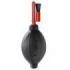 Hama Dust Ex Brush 55 Soplador para Limpieza de Lentes - Incluye Cepillo - Color Rojo