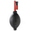 Hama Dust Ex Brush 55 Soplador para Limpieza de Lentes - Incluye Cepillo - Color Rojo